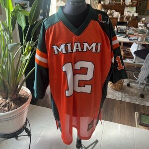 Miami Hurricanes Football Jersey by Foot Locker size XL